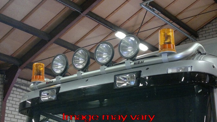Aluminum HiBar for Scania 4 & R Series Sleeper Cab | Low Mounting