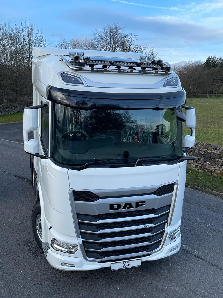 Aluminium HiBar voor DAF NGD XF/XG/XD met Hoge Slaapcabine | Drop-Down