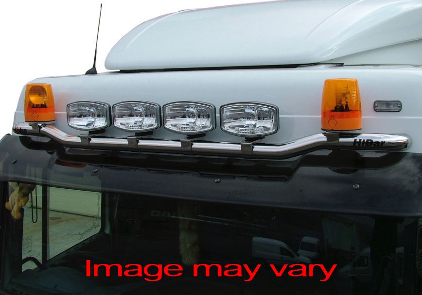 RVS HiBar voor DAF XF95/105/106 Space Cab | Breed Model - Zonneklepmontage