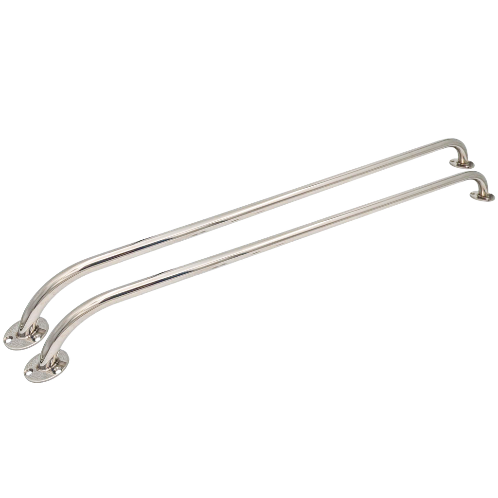Stainless Steel Grab Handles - Set of 2 Pieces | 91cm