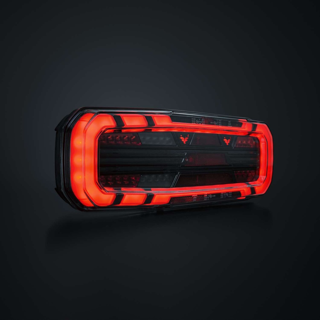 Freedom Dark 5-Functie Achterlicht voor Trailers | Links