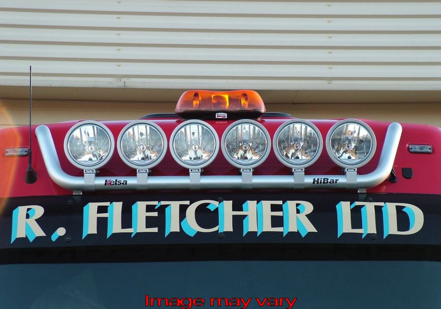 Aluminum HiBar for Mercedes Actros MP2 Megaspace | Drop-Down