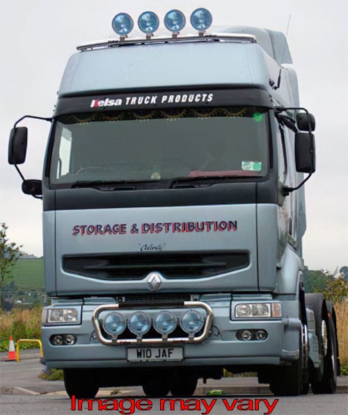RVS HiBar voor Renault Premium Privilege / Hoog Dak Slaapcabine | Dakmodel