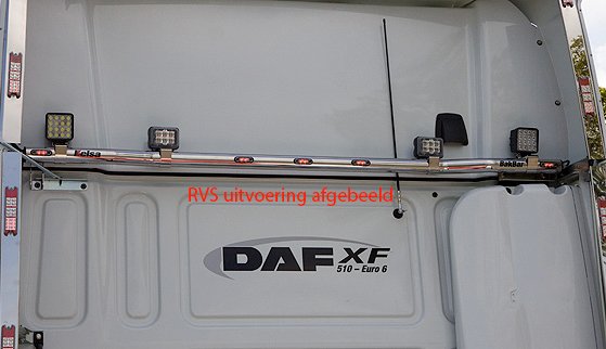 Aluminium BakBar voor DAF XF106 (Super) Space Cab | Lage Montage