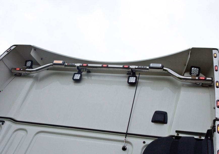 Aluminium BakBar voor DAF XF106 (Super) Space Cab | Hoge Montage