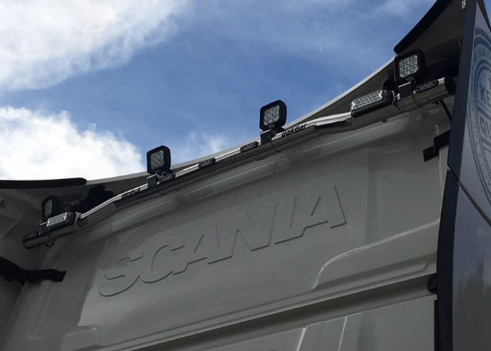 Stainless Steel BakBar for Scania R&S NextGen Highline | High Mounting