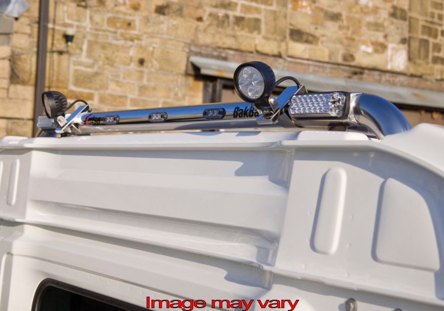 Aluminum BakBar for Mercedes Actros MP4 & MP5 + Arocs ClassicSpace