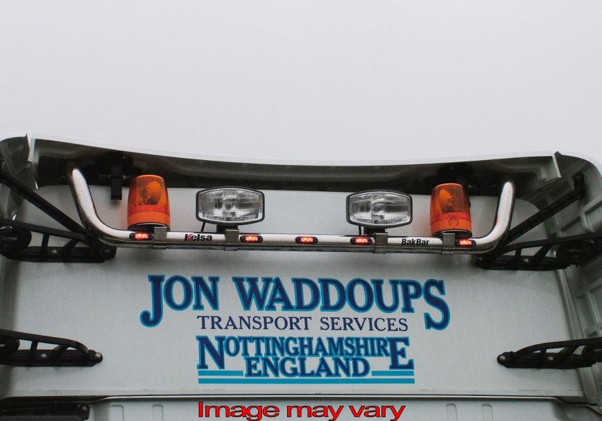 RVS BakBar voor Iveco Stralis Cube Hoge Slaapcabine