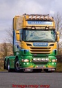 Stainless Steel MiniBar for Scania R2 with High Bumper