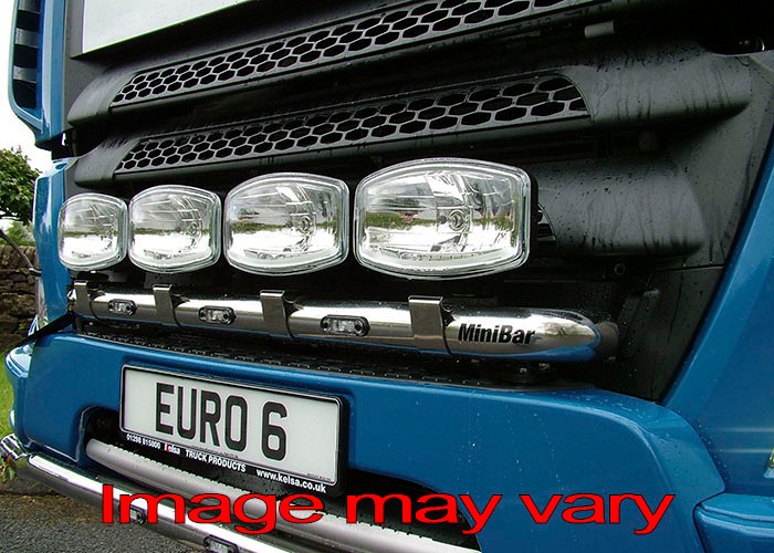 RVS MiniBar voor DAF CF Euro 6 met Bouwbumper