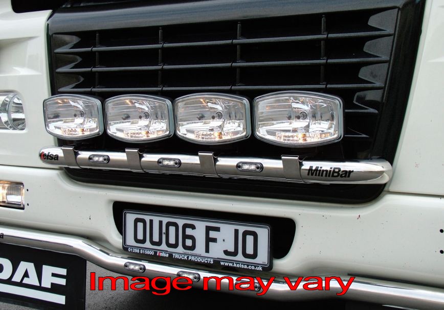 Stainless Steel MiniBar for DAF XF95 & XF105