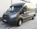 Zonneklep voor Ford Transit 2014+ | 5 Positielichten + LED Bar