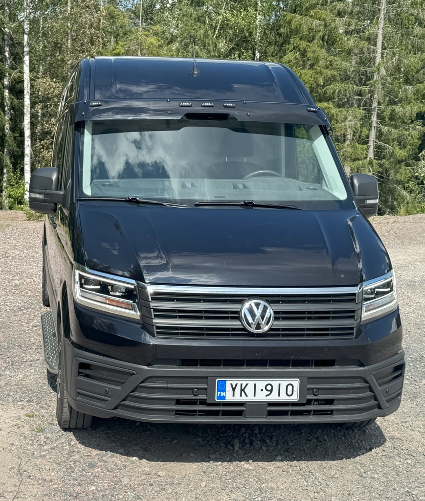 Zonneklep voor Volkswagen Crafter & MAN TGE 2025+ | Met Sensoruitsparing | 5 Positielichten
