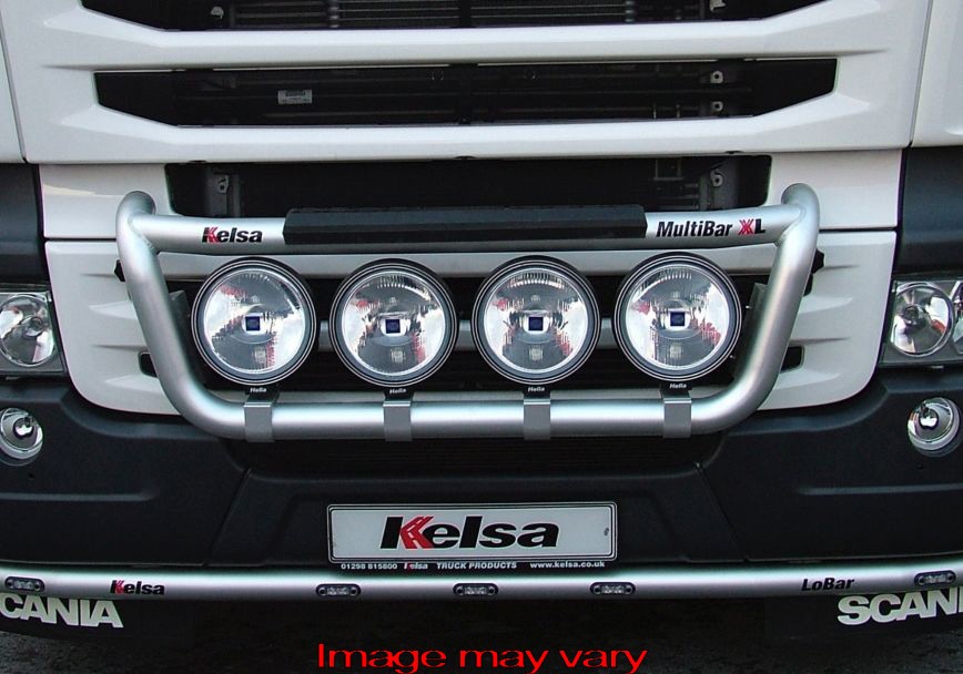 Aluminum MultiBar XL for Scania R1 with Construction Bumper