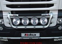 Aluminum MultiBar XL for Scania R1 with Construction Bumper
