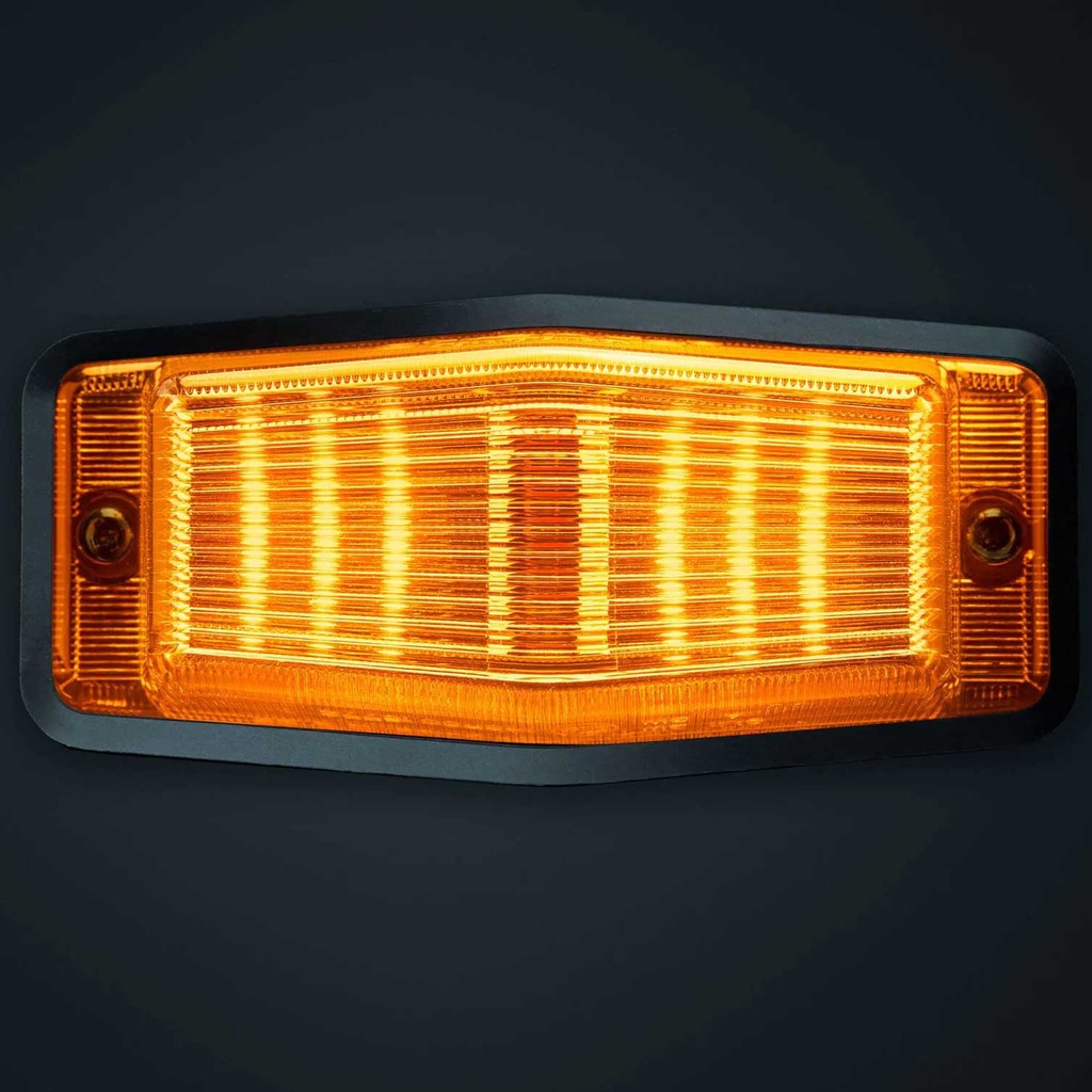 IZE LED Dubbelbrander | Oranje Lens