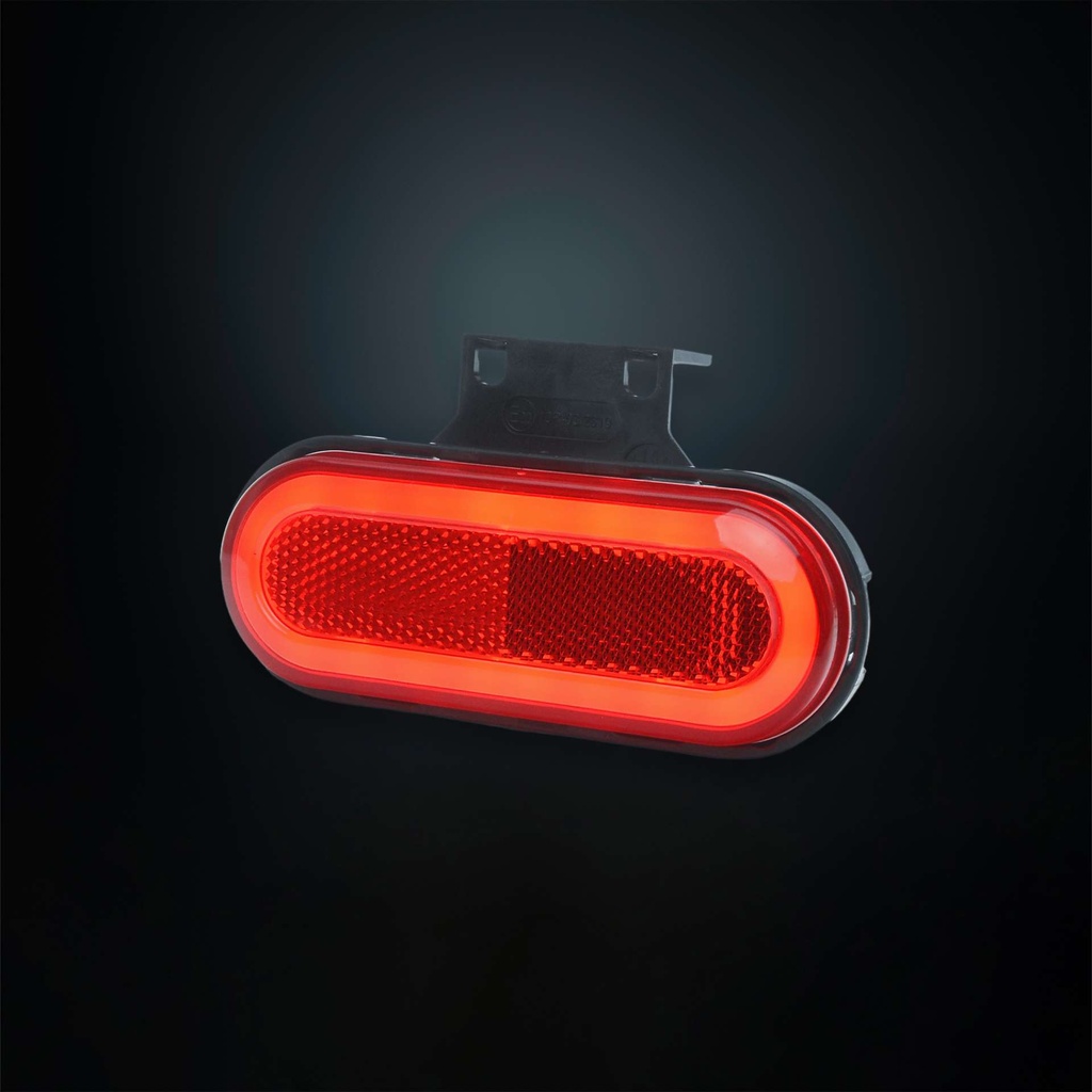 LED Positielicht Achter Extra Smal | Rood