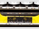 RVS LedBar voor Scania R2 met Lage Bumper | 3 Oranje LEDs