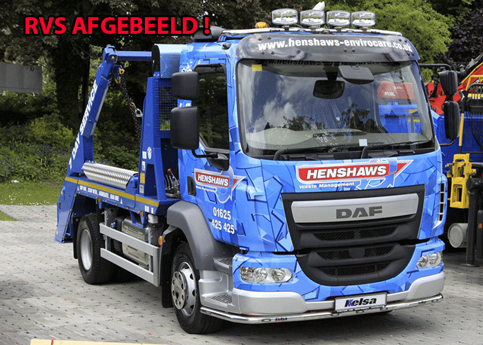 Aluminium LoBar voor DAF LF EURO 6 | 5 Witte + 2 Oranje LEDs