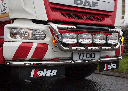 ST STEEL LOBAR for DAF LF EURO 6 | 5 White & 2 Amber LEDs