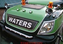 Aluminum VisorBar voor DAF CF Space Cab | 5 Oranje LEDs