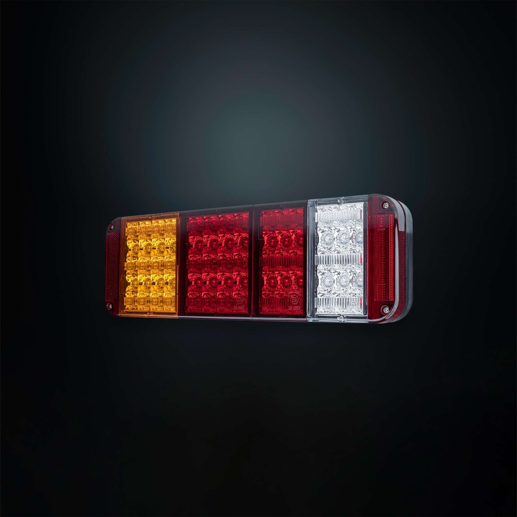 5-kamer achterlicht 24V met 70 LED's