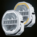 Siberia Skylord 2.0 Full LED Verstraler 9" - Wit