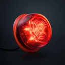 Viking ADR 6 LED Unit Red | Red Lens | 5m Cable