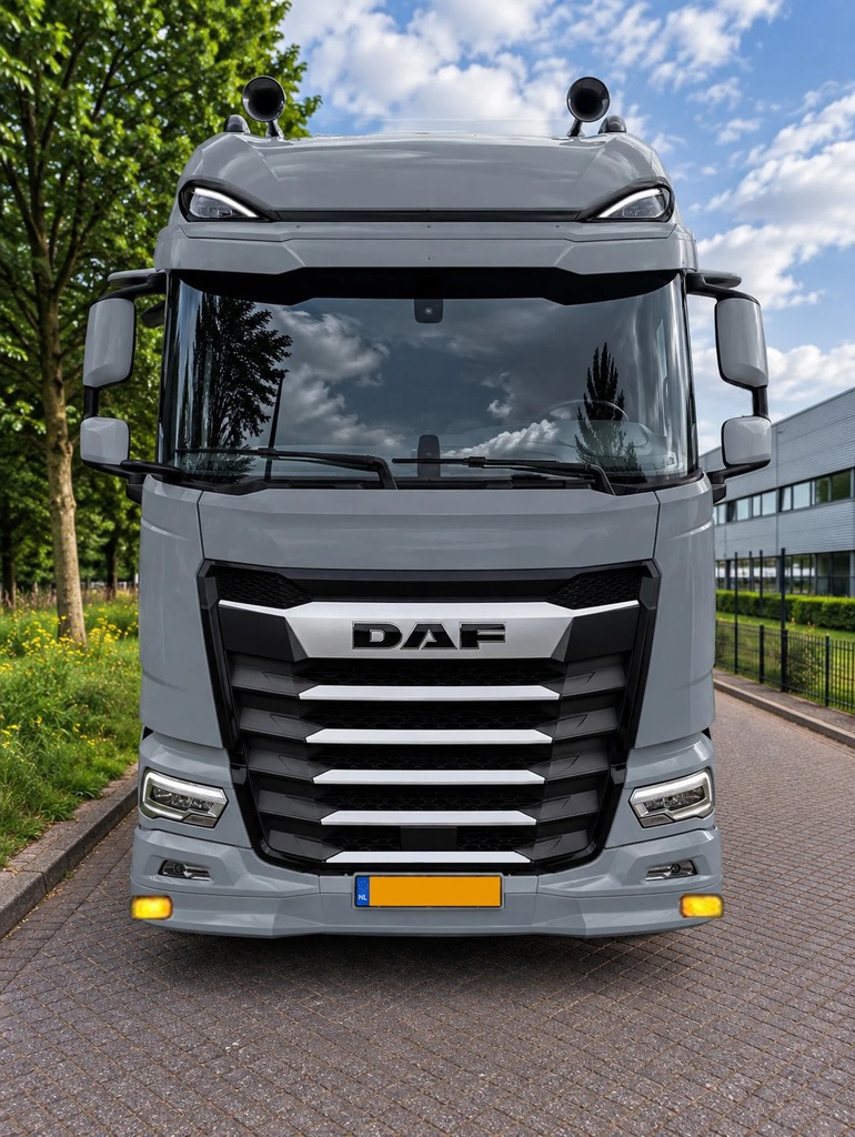Bumper Spoiler for DAF NGD 2026+ XF/XG/XG+ | Type 1 | 2x White Talmu