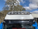 Aluminum VisorBar for Iveco S-Way AS | Wide Model with 5 White LEDs