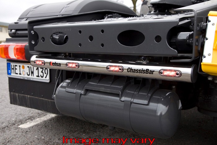 ChassisBar Aluminum Mercedes Actros 2012+ - 4 Red LEDs
