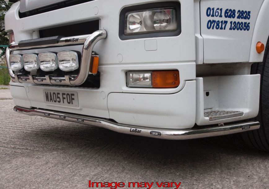 TGA LOBAR MET 7 WITTE EN 4 ORANJE LEDS RVS