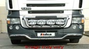 RVS LoBar voor Scania R1 met Lage Bumper | 5 Oranje LEDs