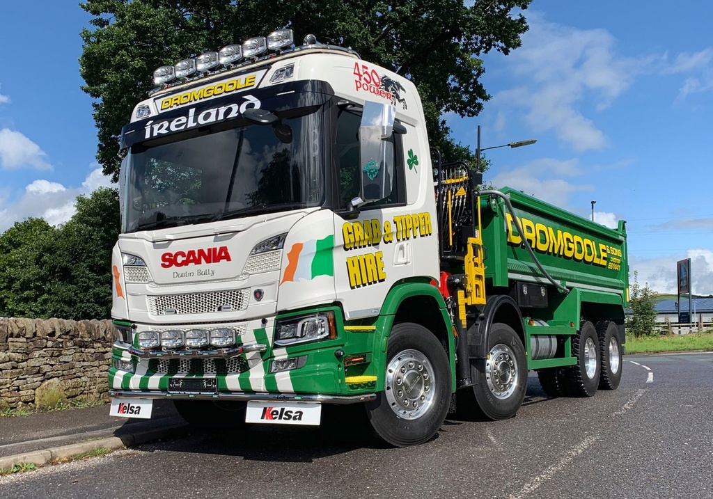 (RVS) (SLS23/W) HIGH P40 Bumper LoBar - Scania R&S NextGen