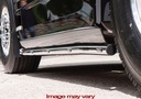 Aluminum SideBars for Scania R2 with Low Sideskirts (Exhaust Under Truck) | 5 Amber LEDs