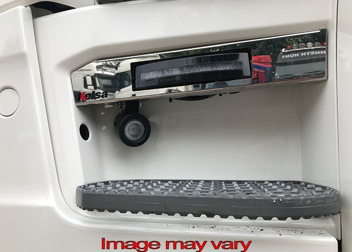 Stainless Steel StepLightStrips for Scania R&S NextGen | 1 Amber LED