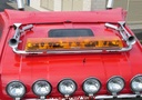 Aluminum BeaconBar for Scania 4 & R Series | Flat Mounting