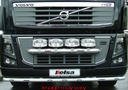 Aluminum LoBar for Volvo FM/FH2&3 | 5 White & 2 Amber LEDs
