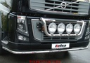 RVS LoBar voor Volvo FM/FH2&3 | 5 Witte & 2 Oranje LEDs