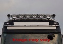 Aluminum VisorBar for Volvo FH4 Globe/Globe XL | 5 White LEDs