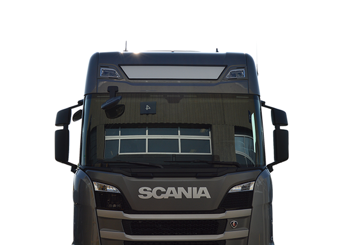 Nedking Ultradunne LED Lichtplaat voor Scania NextGen R&S Highline (138) - Oranje LEDs