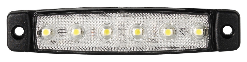 DASTERI MARKEERVERLICHTING 6-LED 24V - WIT