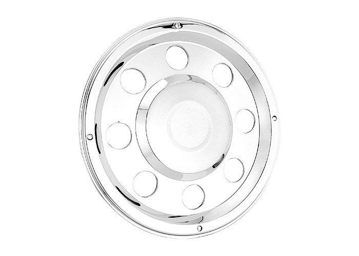 Classic RVS Wieldop Achteras 19,5"