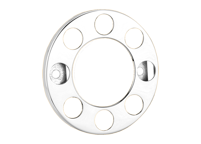 Open Boutenbeschermring RVS 17,5" & 19,5" voor Stalen Velg | 8x275mm