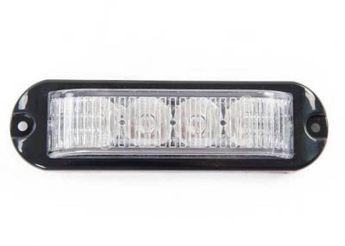 180° FLITSER 4-LED - Oranje