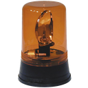 AEB "595" Zwaailamp 24V met Oranje Lampglas