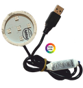 Poppy LED Light Base RGB | USB-A Connection