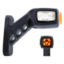 Freedom 3-Kleuren LED Breedtelamp 136mm Haaks | Links