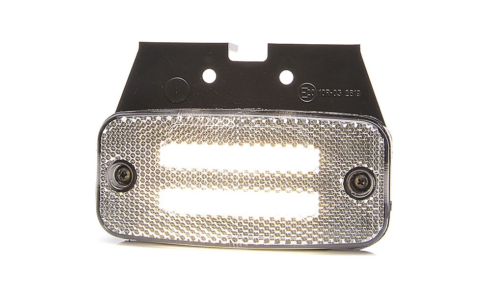 LED Markeerlamp 'Two Lines' 12-24V - Wit