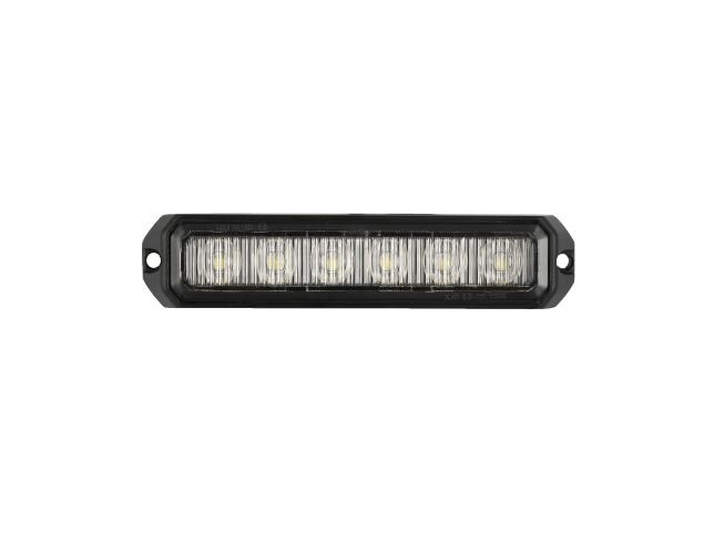 6-LED Flitser "Mini" | Wit